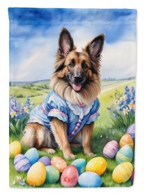 Belgian Tervuren Easter Egg Hunt Garden Flag Mailbox Flag Decorative Yard Flag Banner Outside Patio Artwork Yard Flower Beds, Garden Size, Multic
